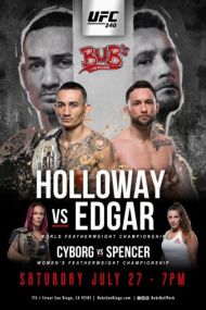 UFC 240 Holloway vs Edgar